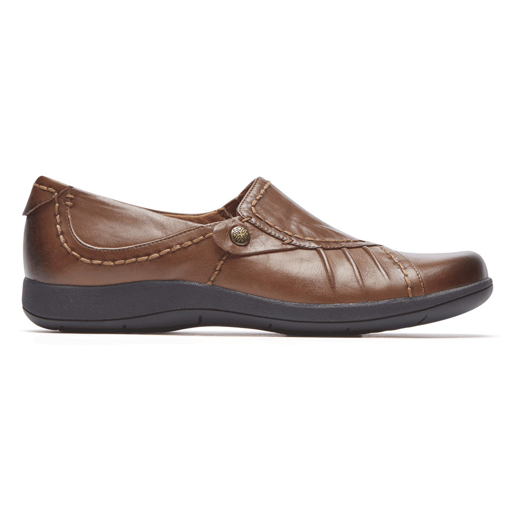 Sapatos Frouxos Rockport Mulher Marrom - Daisey Monk - 98150OYHX